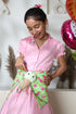 PINK DRESS WITH GREEN ICECREAM BELT